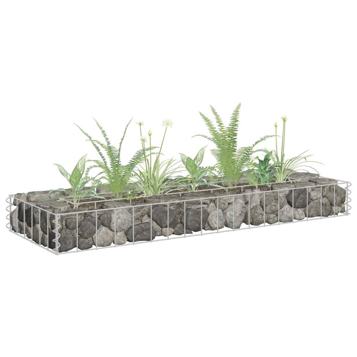 Strat înălțat gabion, 90 x 30 x 10 cm, oțel galvanizat - WALTI WALTI