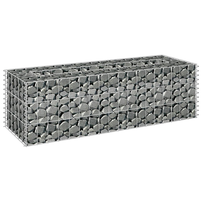 Strat înălțat gabion, 90 x 30 x 30 cm, oțel galvanizat - WALTI WALTI
