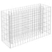 Strat înălțat gabion, 90 x 30 x 60 cm, oțel galvanizat - WALTI WALTI