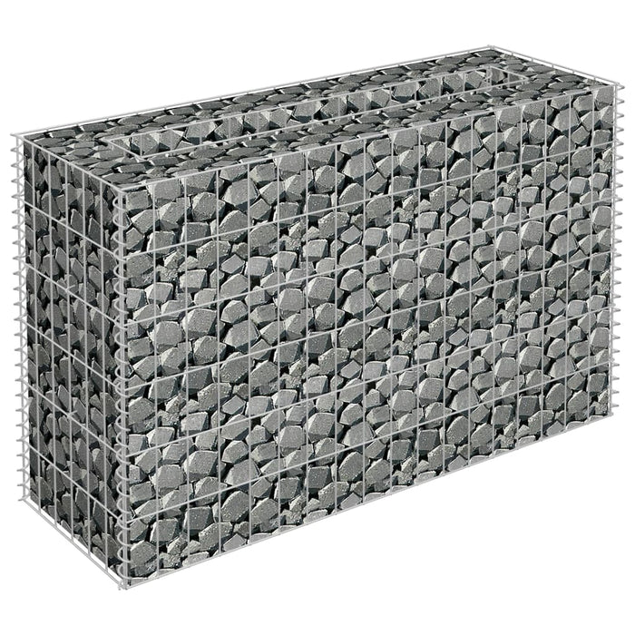 Strat înălțat gabion, 90 x 30 x 60 cm, oțel galvanizat - WALTI WALTI
