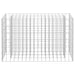 Strat înălțat gabion, 90 x 30 x 60 cm, oțel galvanizat - WALTI WALTI
