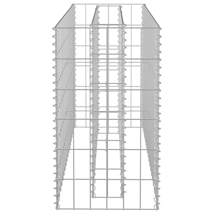 Strat înălțat gabion, 90 x 30 x 60 cm, oțel galvanizat - WALTI WALTI
