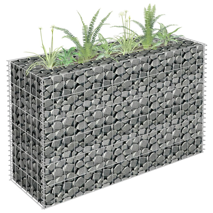 Strat înălțat gabion, 90 x 30 x 60 cm, oțel galvanizat - WALTI WALTI