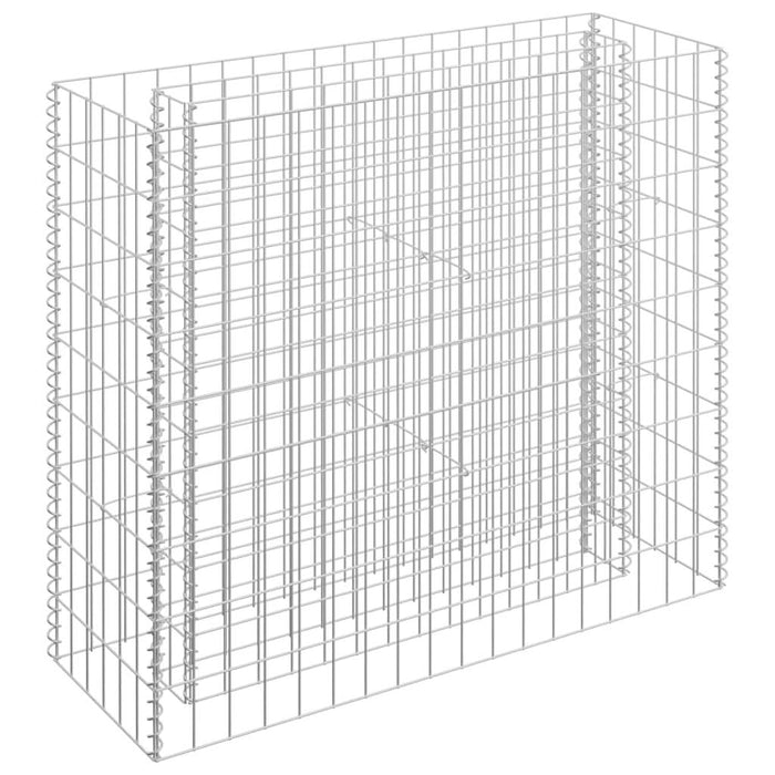 Strat înălțat gabion, 90 x 30 x 90 cm, oțel galvanizat - WALTI WALTI