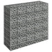 Strat înălțat gabion, 90 x 30 x 90 cm, oțel galvanizat - WALTI WALTI