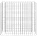 Strat înălțat gabion, 90 x 30 x 90 cm, oțel galvanizat - WALTI WALTI