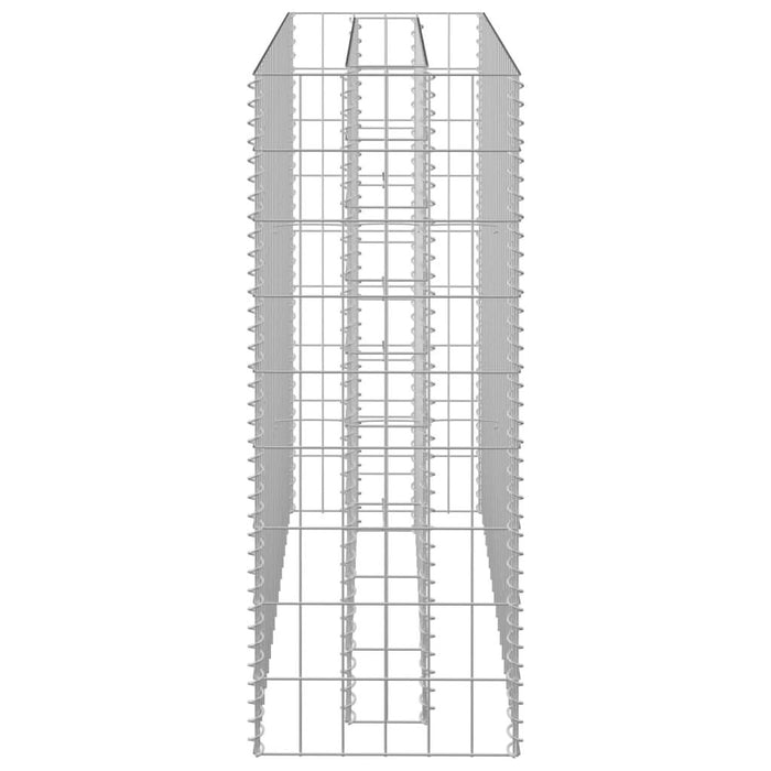 Strat înălțat gabion, 90 x 30 x 90 cm, oțel galvanizat - WALTI WALTI