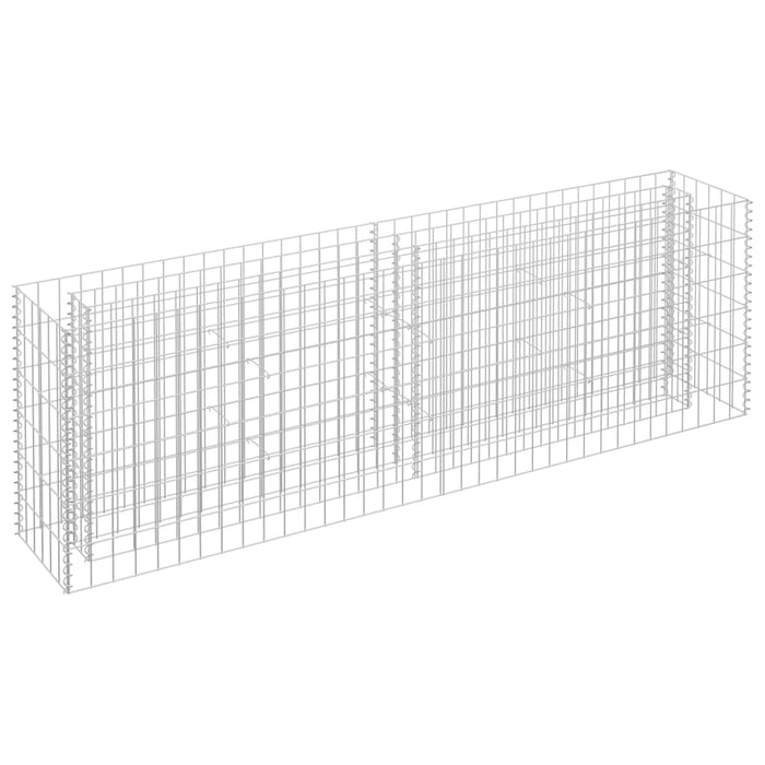 Strat înălțat gabion, 180 x 30 x 60 cm, oțel galvanizat - WALTI WALTI