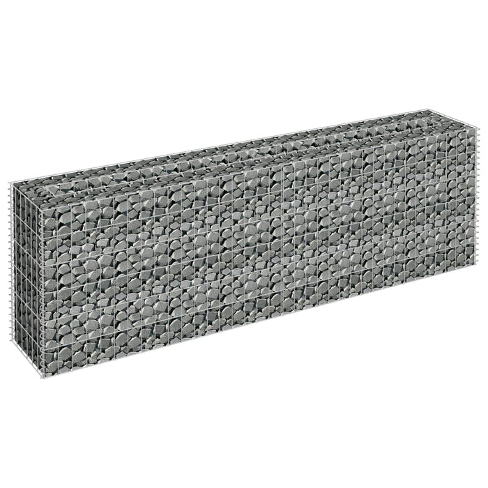 Strat înălțat gabion, 180 x 30 x 60 cm, oțel galvanizat - WALTI WALTI
