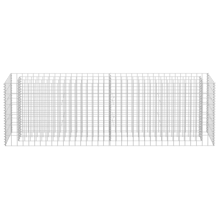 Strat înălțat gabion, 180 x 30 x 60 cm, oțel galvanizat - WALTI WALTI