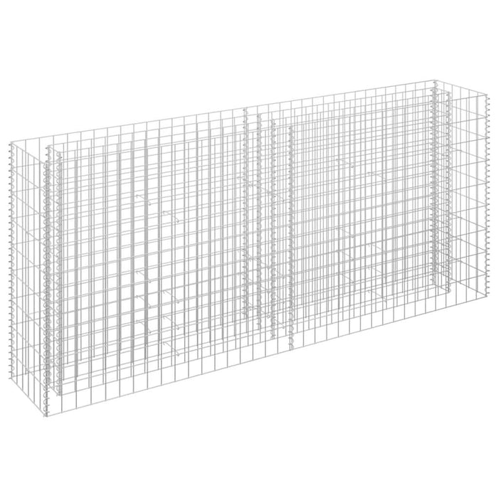 Strat înălțat gabion, 180 x 30 x 90 cm, oțel galvanizat - WALTI WALTI
