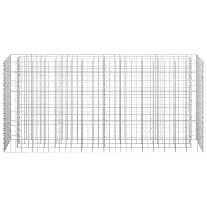 Strat înălțat gabion, 180 x 30 x 90 cm, oțel galvanizat - WALTI WALTI