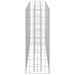 Strat înălțat gabion, 180 x 30 x 90 cm, oțel galvanizat - WALTI WALTI