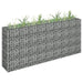 Strat înălțat gabion, 180 x 30 x 90 cm, oțel galvanizat - WALTI WALTI