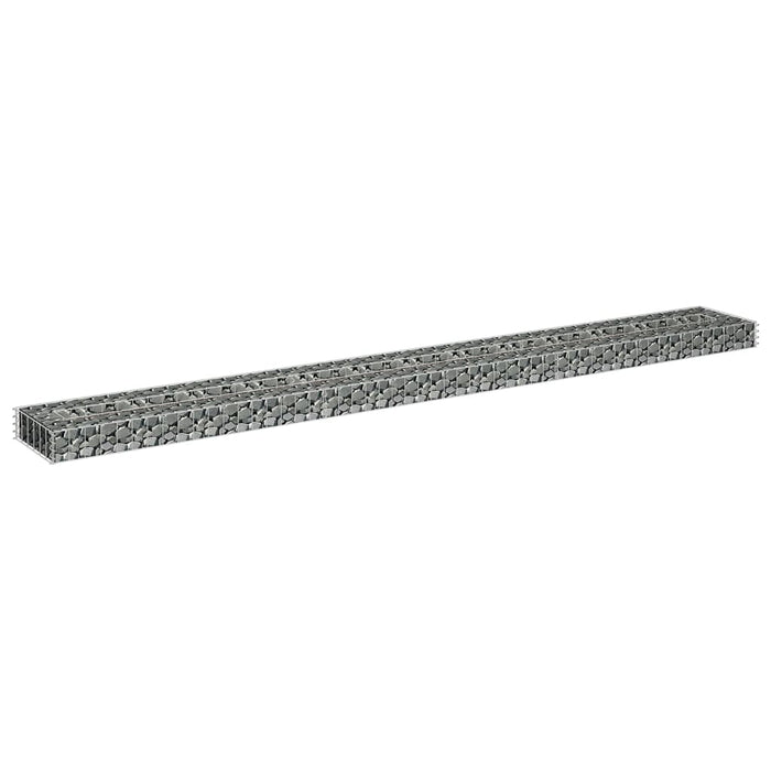 Strat înălțat gabion, 270x30x10 cm, oțel galvanizat - WALTI WALTI