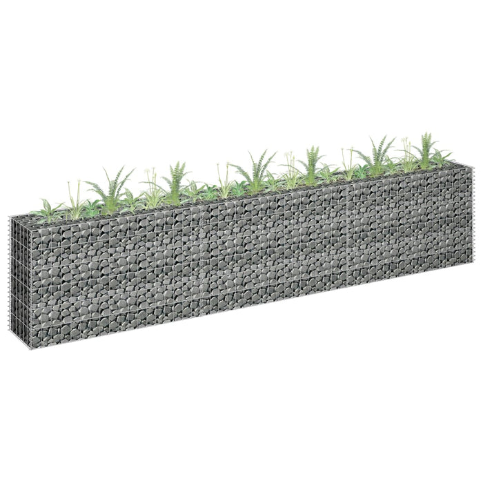 Strat înălțat gabion, 270 x 30 x 60 cm, oțel galvanizat - WALTI WALTI