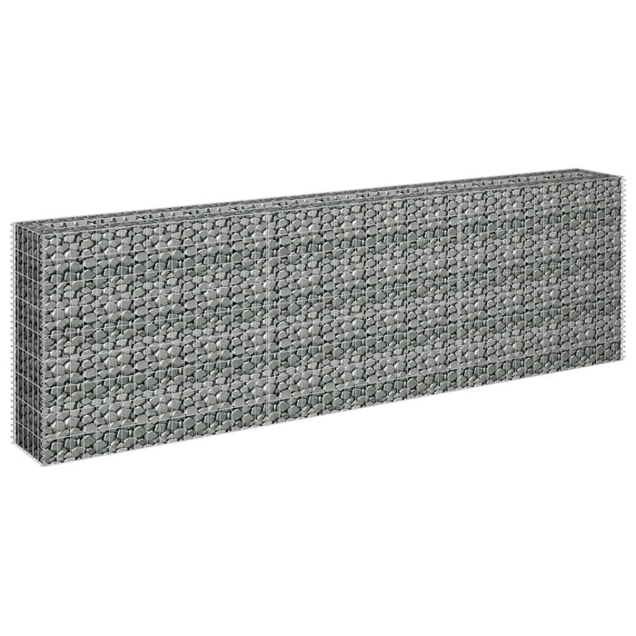 Strat înălțat gabion, 270 x 30 x 90 cm, oțel galvanizat - WALTI WALTI