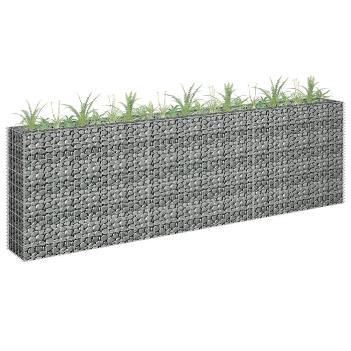 Strat înălțat gabion, 270 x 30 x 90 cm, oțel galvanizat - WALTI WALTI
