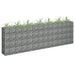 Strat înălțat gabion, 270 x 30 x 90 cm, oțel galvanizat - WALTI WALTI