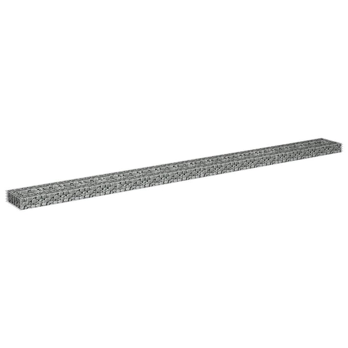 Strat înălțat gabion, 360x30x10 cm, oțel galvanizat - WALTI WALTI