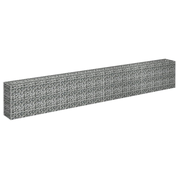 Strat înălțat gabion, 360 x 30 x 60 cm, oțel inoxidabil - WALTI WALTI