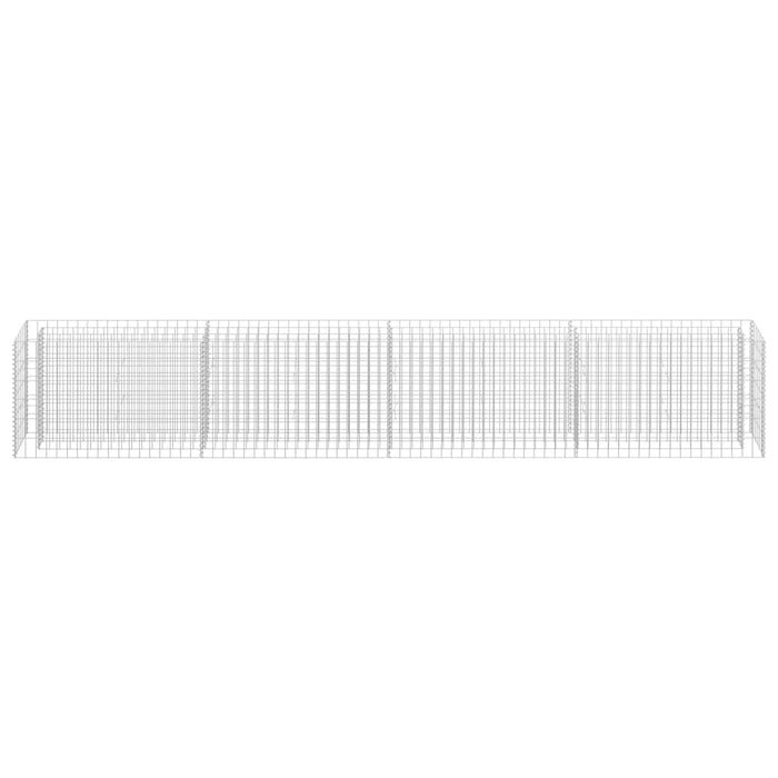 Strat înălțat gabion, 360 x 30 x 60 cm, oțel inoxidabil - WALTI WALTI