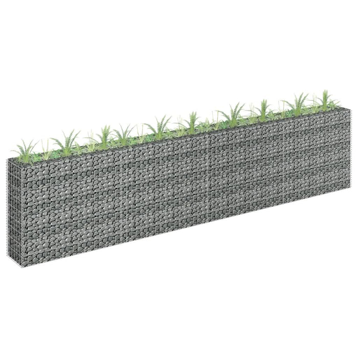Strat înălțat gabion, 360 x 30 x 90 cm, oțel galvanizat - WALTI WALTI