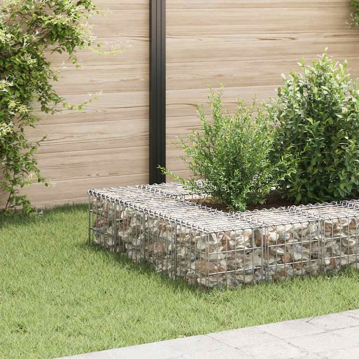 Gabion cub strat înălțat, 30 x 30 x 30 cm, sârmă de oțel - WALTI WALTI