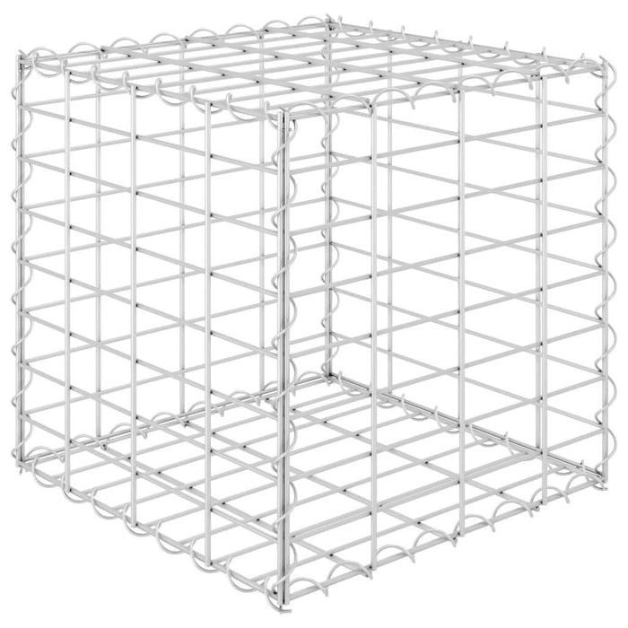 Strat înălțat cub gabion, 40 x 40 x 40 cm, sârmă de oțel - WALTI WALTI