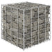 Strat înălțat cub gabion, 40 x 40 x 40 cm, sârmă de oțel - WALTI WALTI