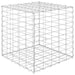 Strat înălțat cub gabion, 50 x 50 x 50 cm, sârmă de oțel - WALTI WALTI