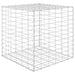 Strat înălțat cub gabion, 60 x 60 x 60 cm, sârmă de oțel - WALTI WALTI