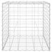 Strat înălțat cub gabion, 60 x 60 x 60 cm, sârmă de oțel - WALTI WALTI