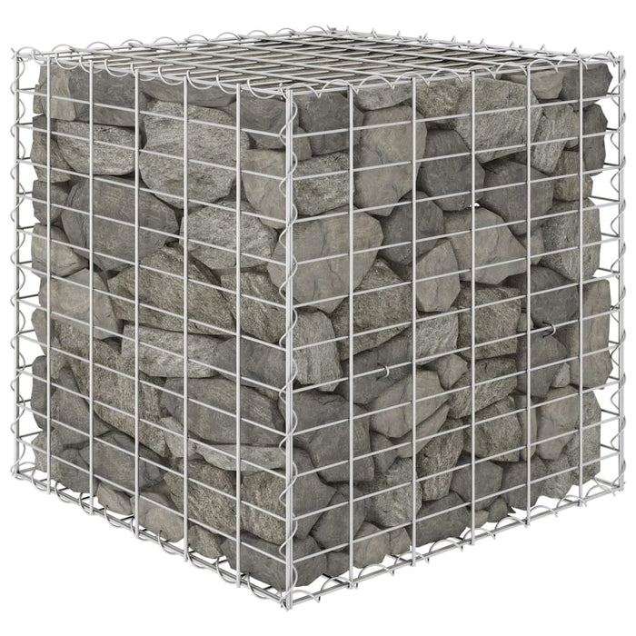 Strat înălțat cub gabion, 60 x 60 x 60 cm, sârmă de oțel - WALTI WALTI