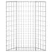 Strat înălțat gabion trapez, 80x20x100 cm, oțel galvanizat - WALTI WALTI