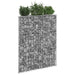 Strat înălțat gabion trapez, 80x20x100 cm, oțel galvanizat - WALTI WALTI