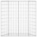 Strat înălțat gabion trapez, 100x20x100 cm, oțel galvanizat - WALTI WALTI