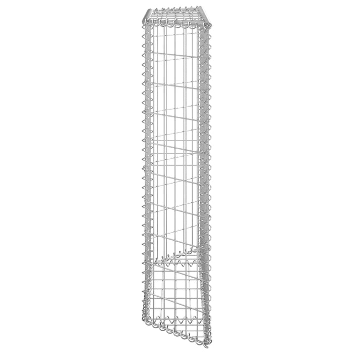 Strat înălțat gabion trapez, 100x20x100 cm, oțel galvanizat - WALTI WALTI