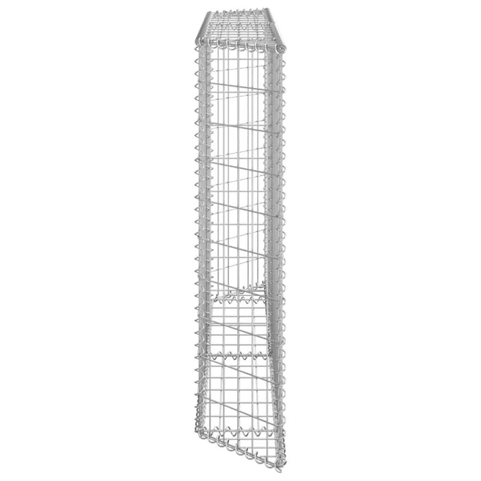 Strat înălțat gabion trapez, 150x20x100 cm, oțel galvanizat - WALTI WALTI
