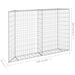 Strat înălțat gabion trapez, 150x20x100 cm, oțel galvanizat - WALTI WALTI