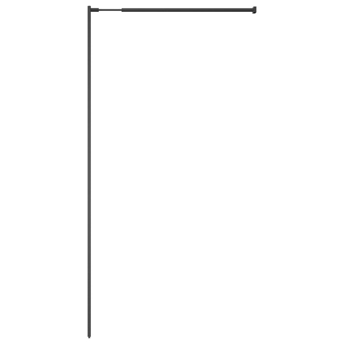 Paravan duș walk-in, 80x195 cm, sticlă securizată transparentă - WALTI WALTI