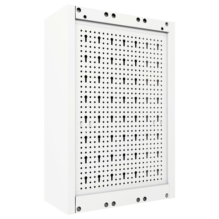 Dulap de scule de perete, gri & negru, metal, stil industrial - WALTI WALTI