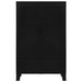 Dulap birou cu uși de plasă negru 75x40x120 cm oțel industrial - WALTI WALTI