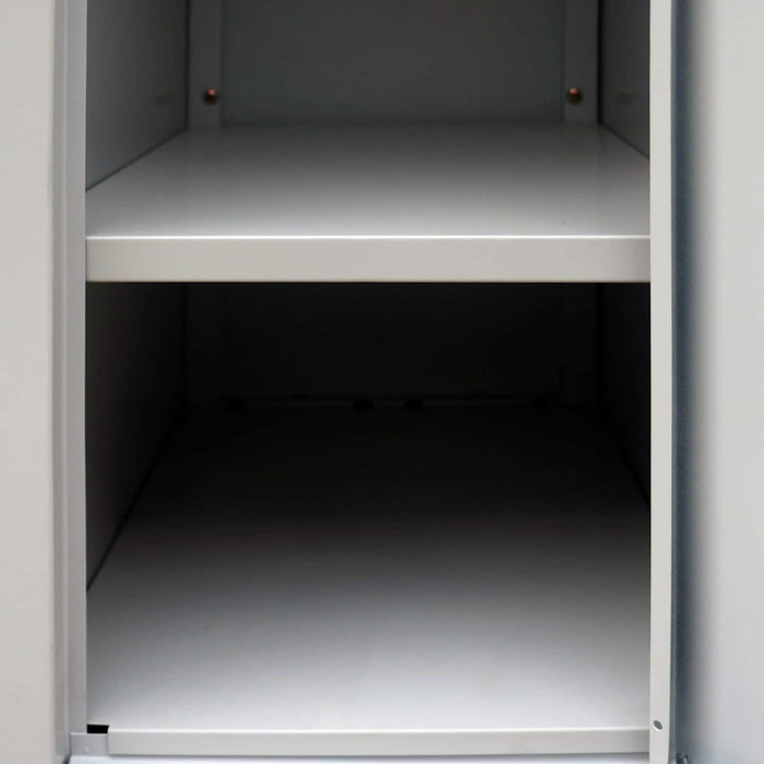 Dulap de locker Gri 45 x 90 x 180 cm - WALTI WALTI