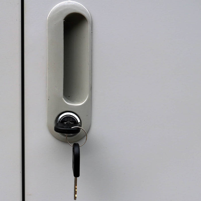 Dulap de locker Gri 45 x 90 x 180 cm - WALTI WALTI