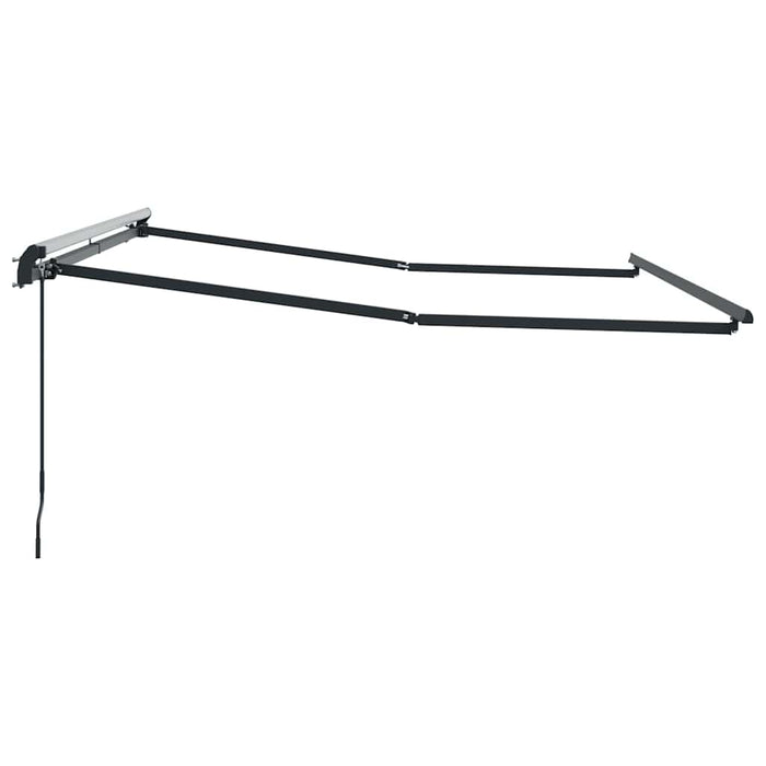 Cadru de copertină Manual Antracit 3,5 x 2,5 m Aluminiu WALTI