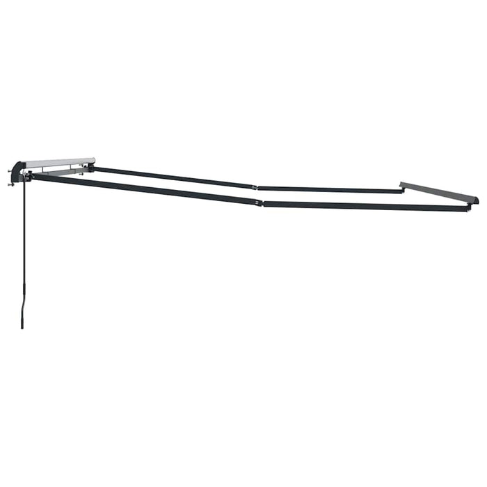 Cadru de copertină Antracit 4,5 x 2,5 m Aluminiu WALTI