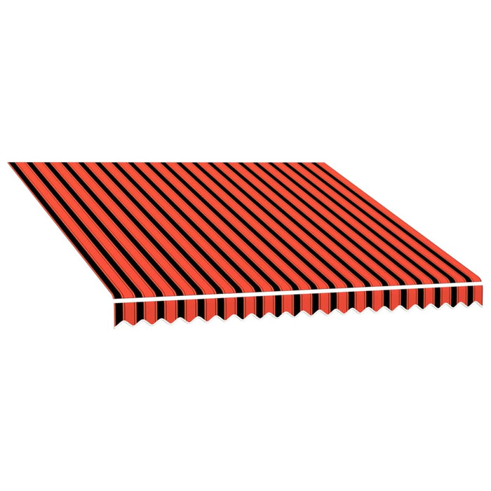 Pânză de copertină, portocaliu și maro, 3 x 2,5 m - WALTI WALTI