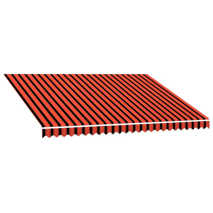 Pânză de copertină, portocaliu și maro, 3,5 x 2,5 m - WALTI WALTI