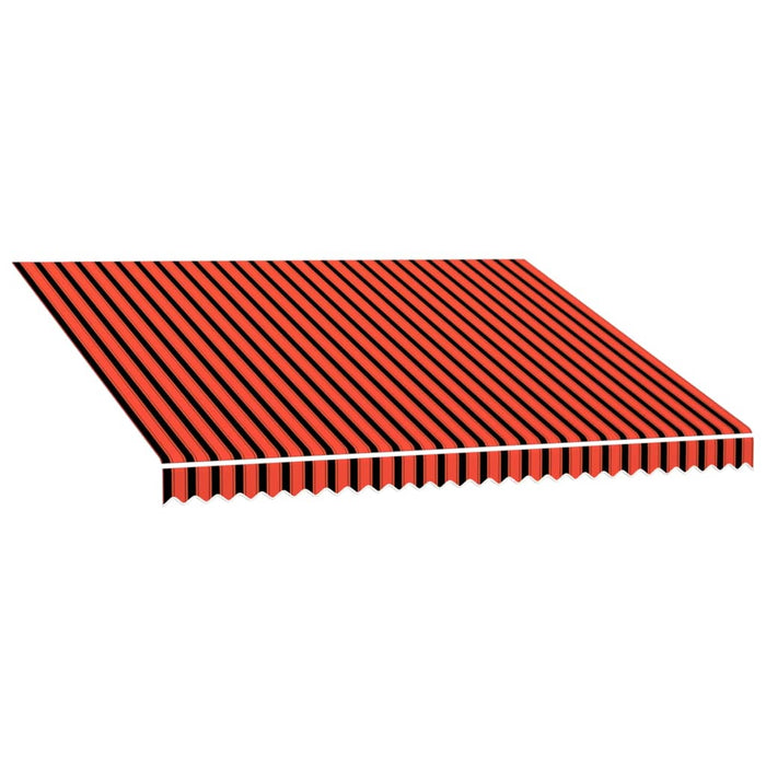 Pânză de copertină, portocaliu și maro, 4 x 3 m - WALTI WALTI